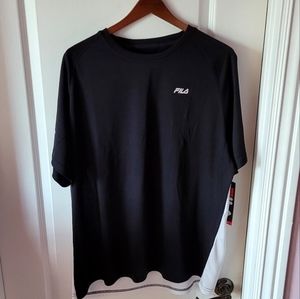 Fila Men's Training Tee Black XXL